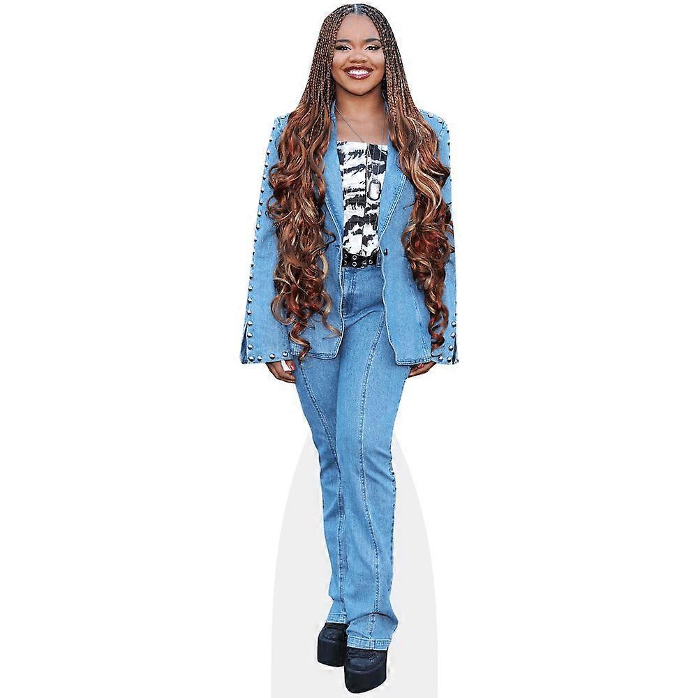 Dara Renee (Denim) Cardboard Cutout (lifesize OR mini size). Standee. Stand Up.