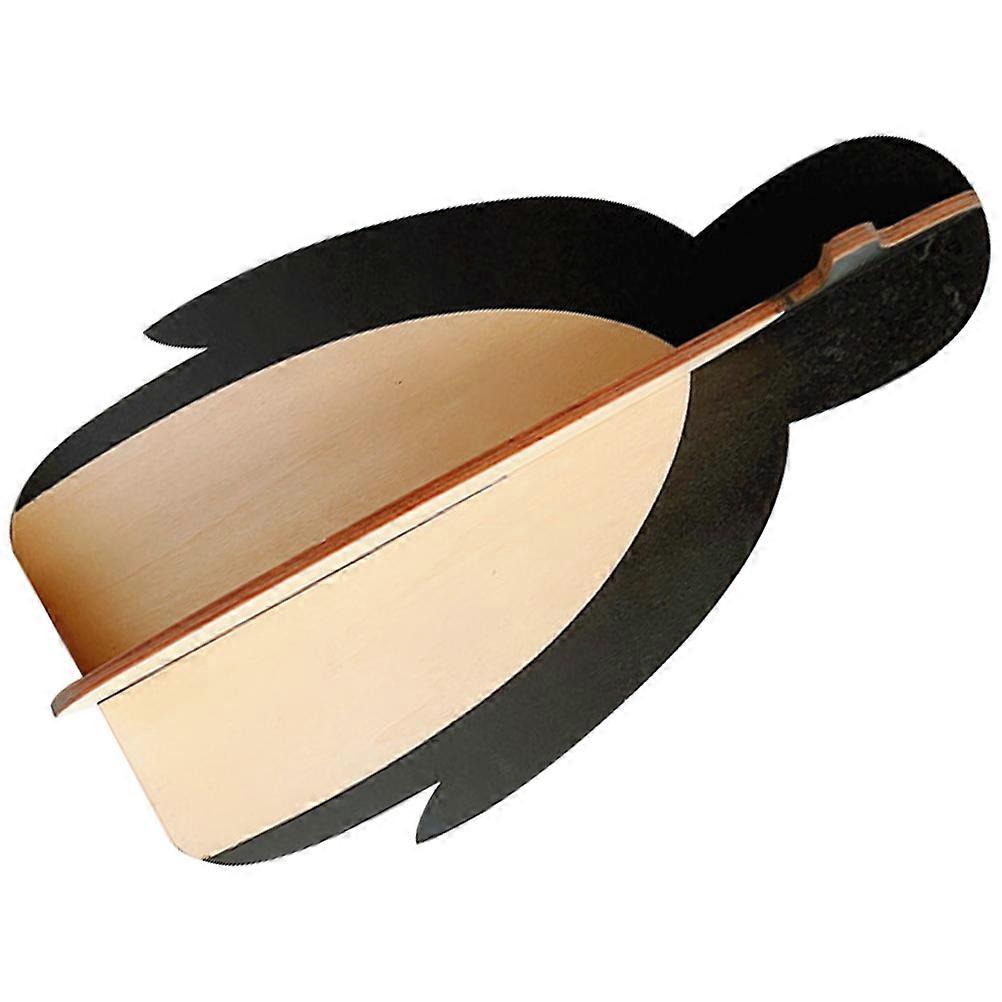 Penguin Shape Glasses Stand Wooden Display Rack for 4Pcs Eyewear