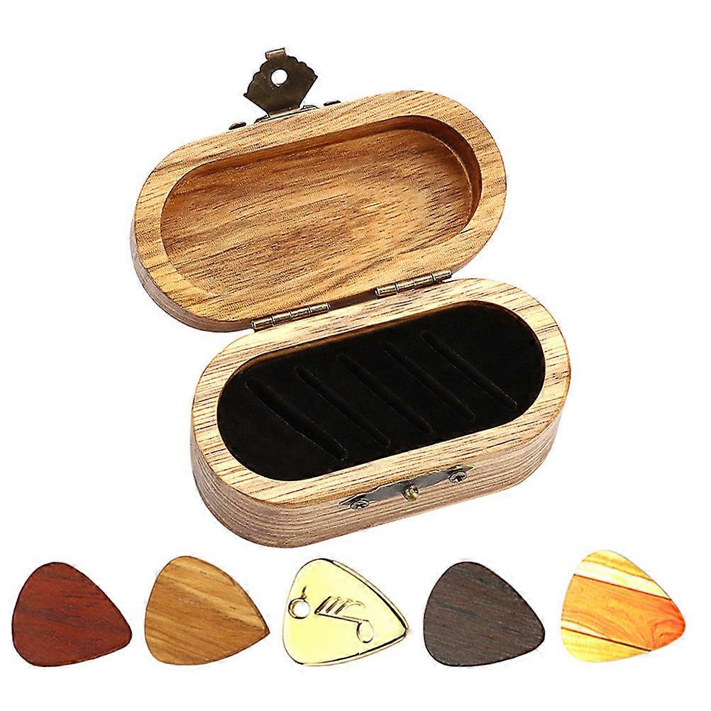 Durable Guitar Pick Case For Acoustic And Electric Instruments With Elegant Design 1 Set For Musicians