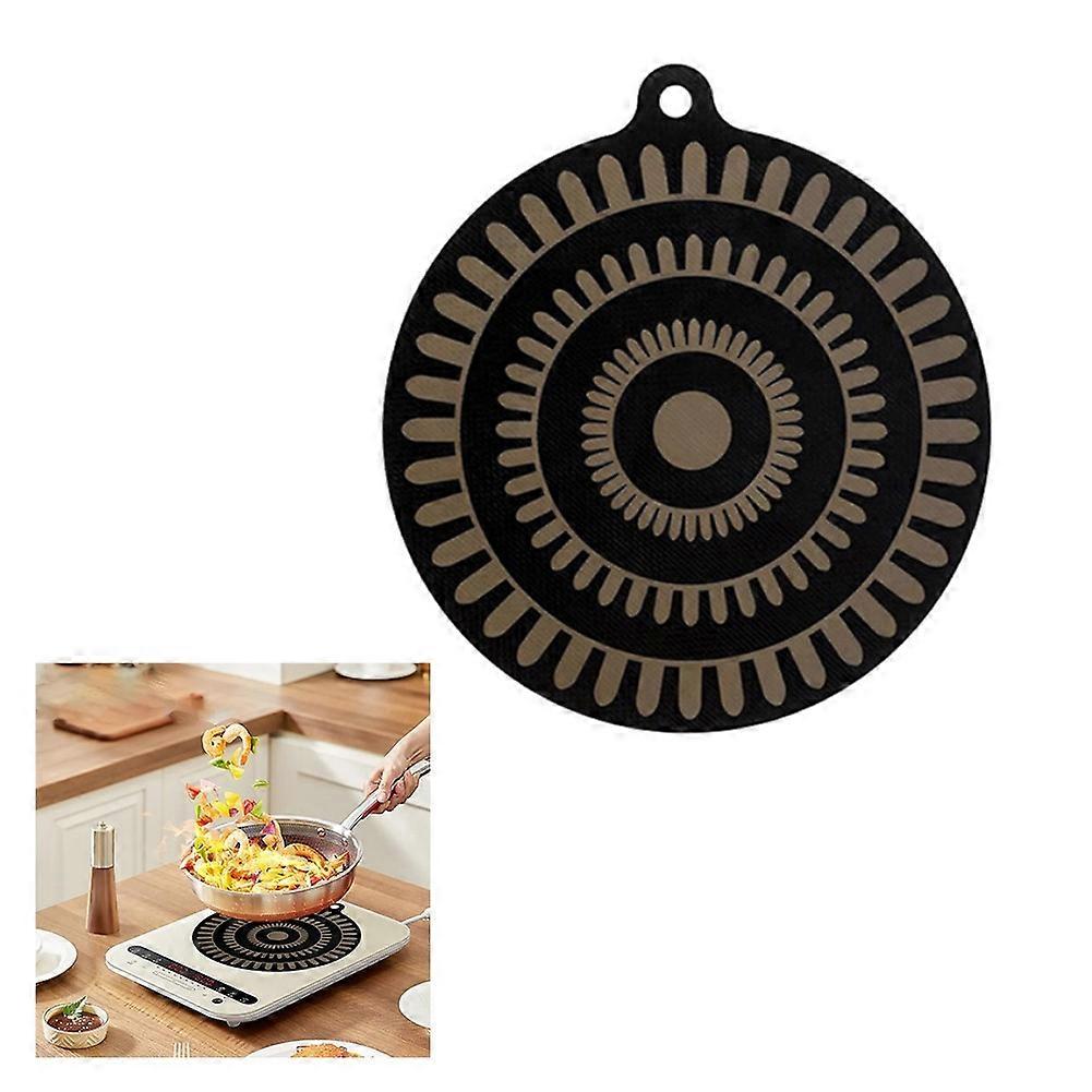 2pcs Induction Hob Protector Mats Set of 3 Pcs Silicone Color Changing Design