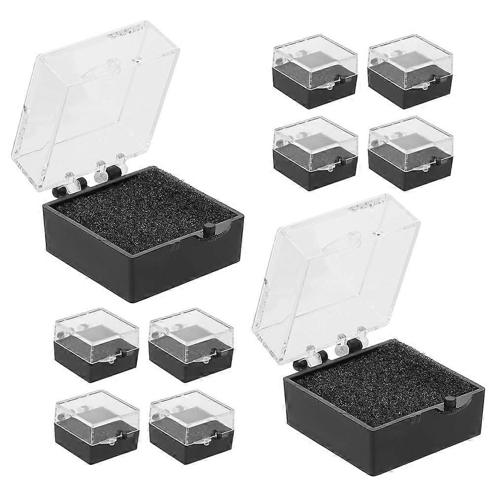 Pin Display Case Empty Badge Holder for Protection 75Pcs Button Badge Storage Boxes