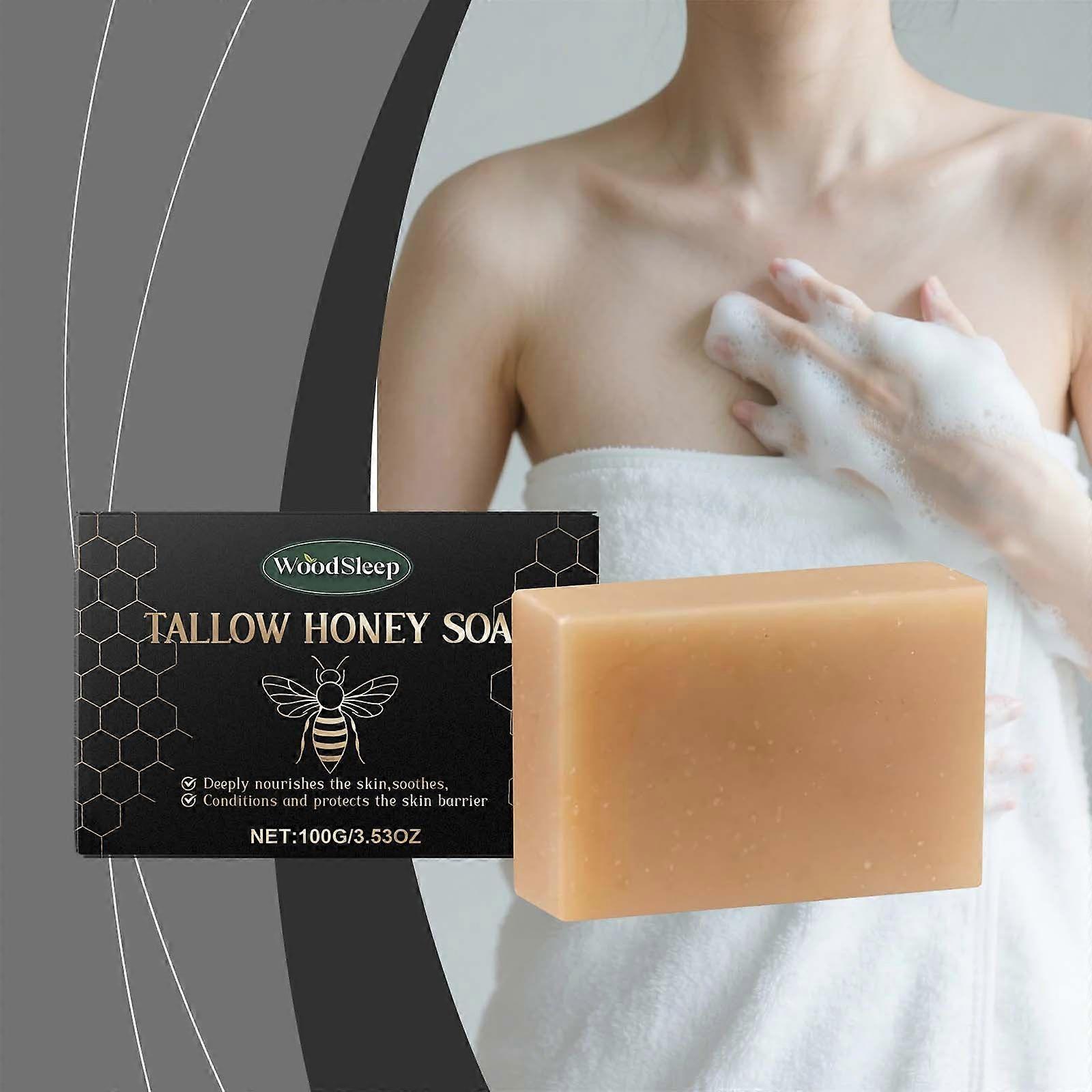 Tallow Soap, Natural Tallow Soap, Handmade Tallow Soap Bar, Soap Bar Tallow for Sensitive Skin, Moisturising Face Soap and Body Wash