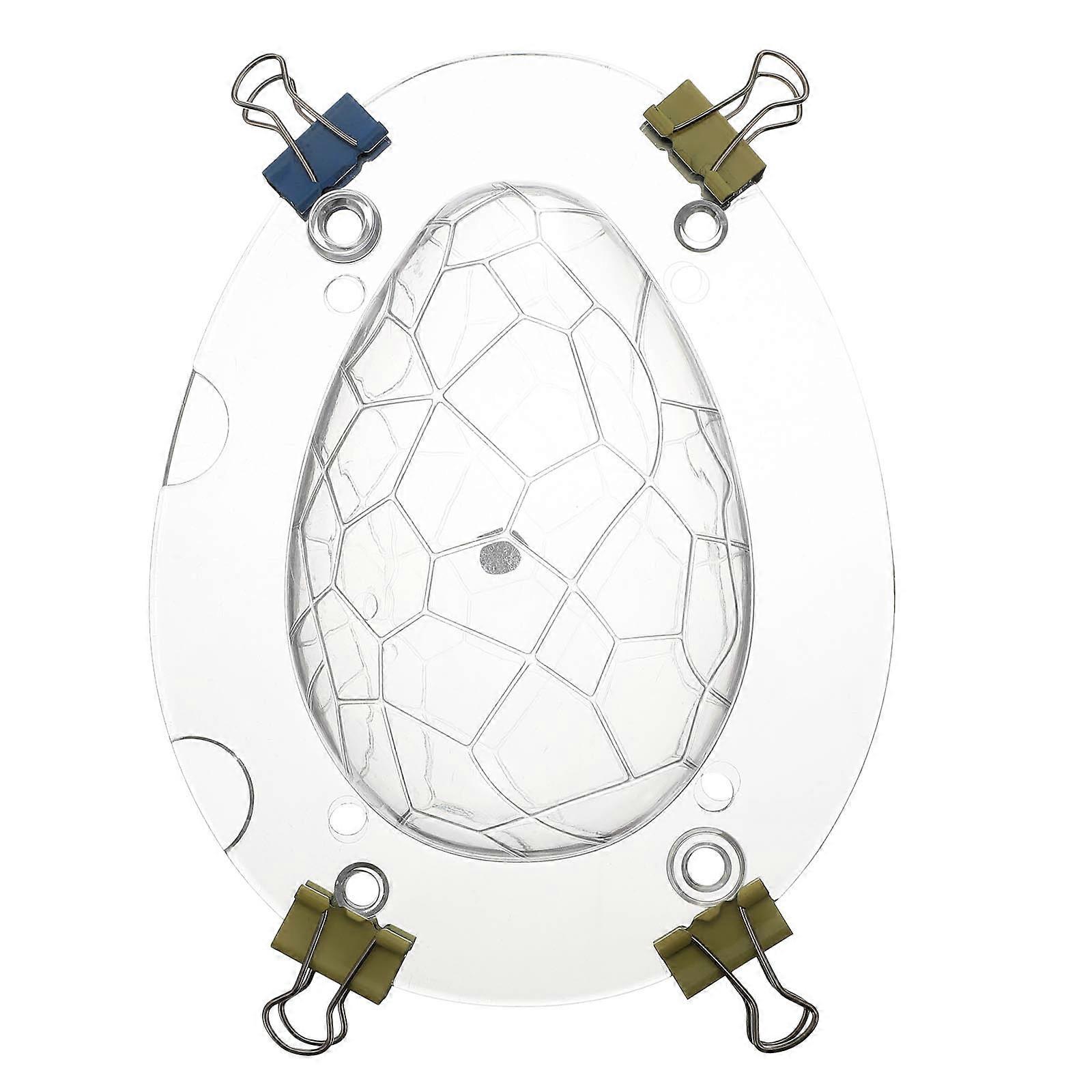 Cake Mold 3D Dinosaur Egg Chocolate Mold for DIY Baking 3Pcs