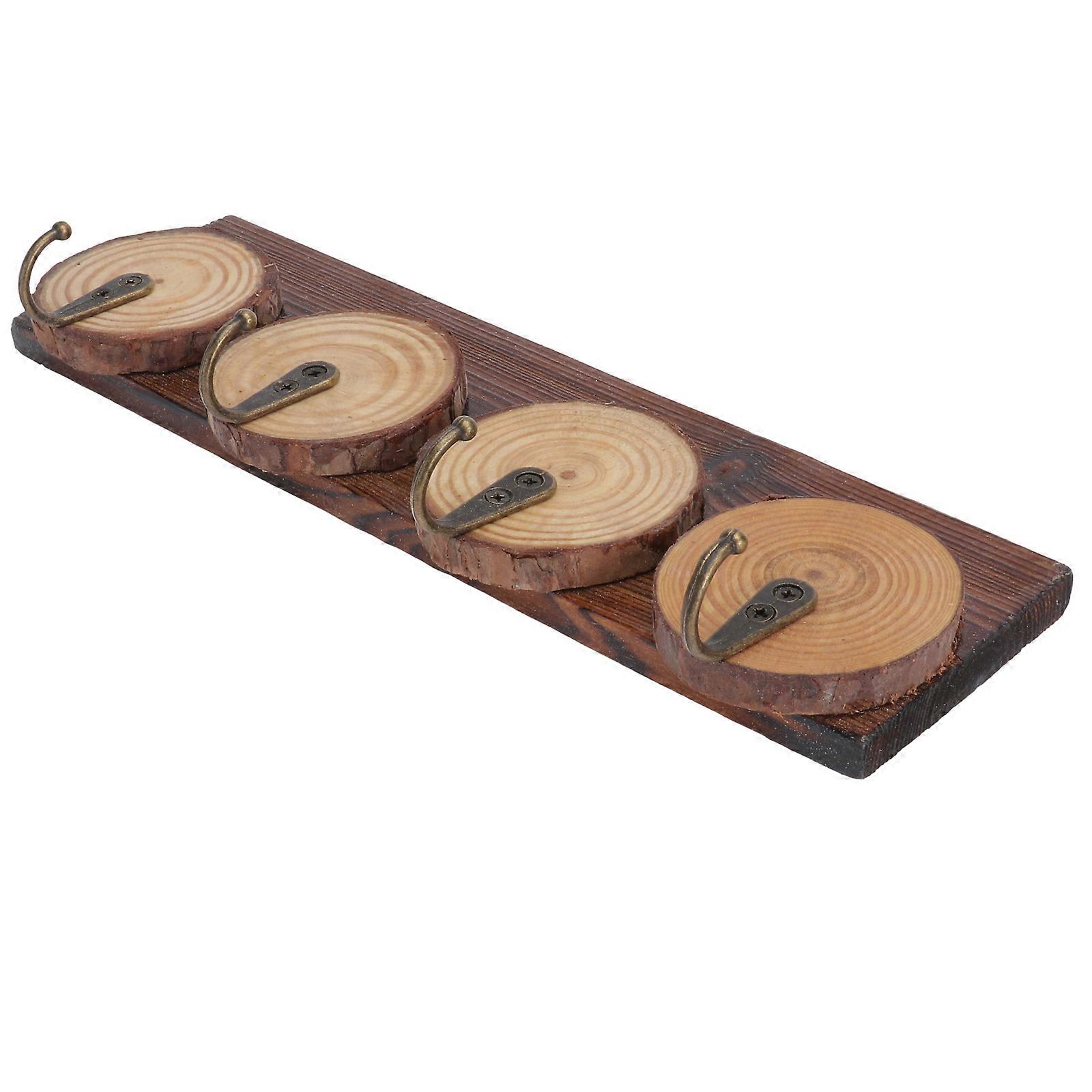 Rustic Wall Mount Coat Rack Wall Hanger Entrance Area Copper Material Key Hook 1Set