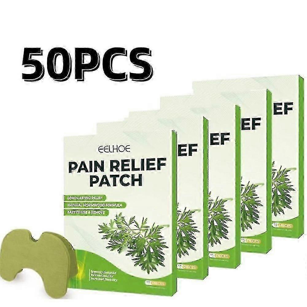 30szt Knee Patch Piołun Naklejka na kolano Plaster Ekstrakt Analgezyjna chrząstka Plaster przeciwbólowy Samonagrzewający się ziołowy