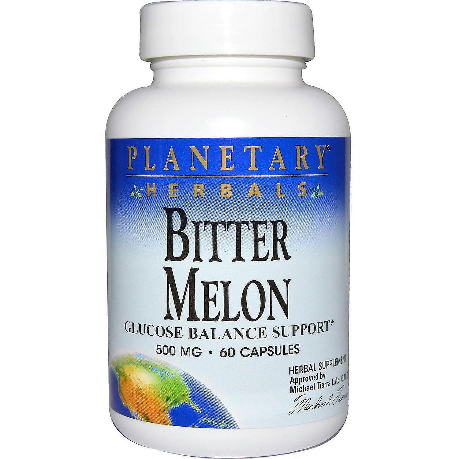 Planetary Herbals, Bitter Melon, 60 Capsules