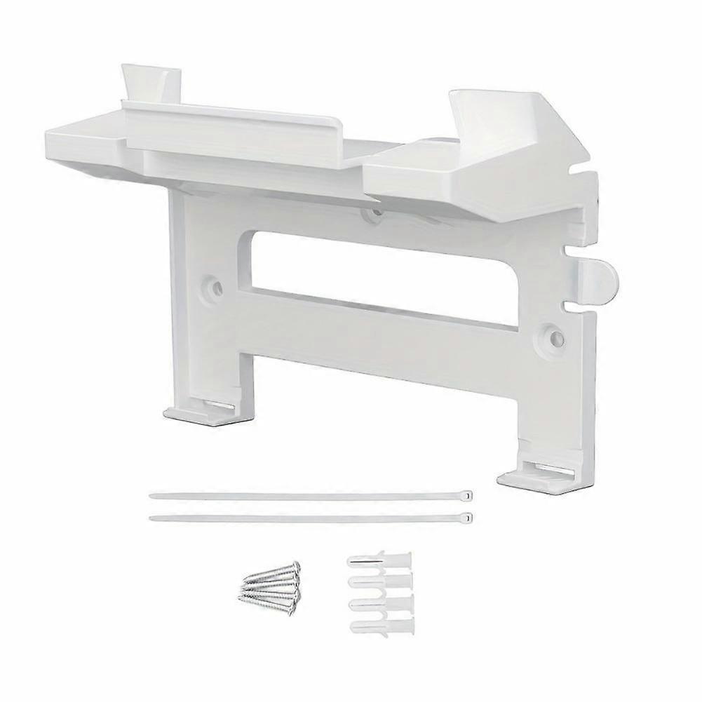For Starlink GEN3 Router Power Bracket with Cord Storage Space Saving White Mount
