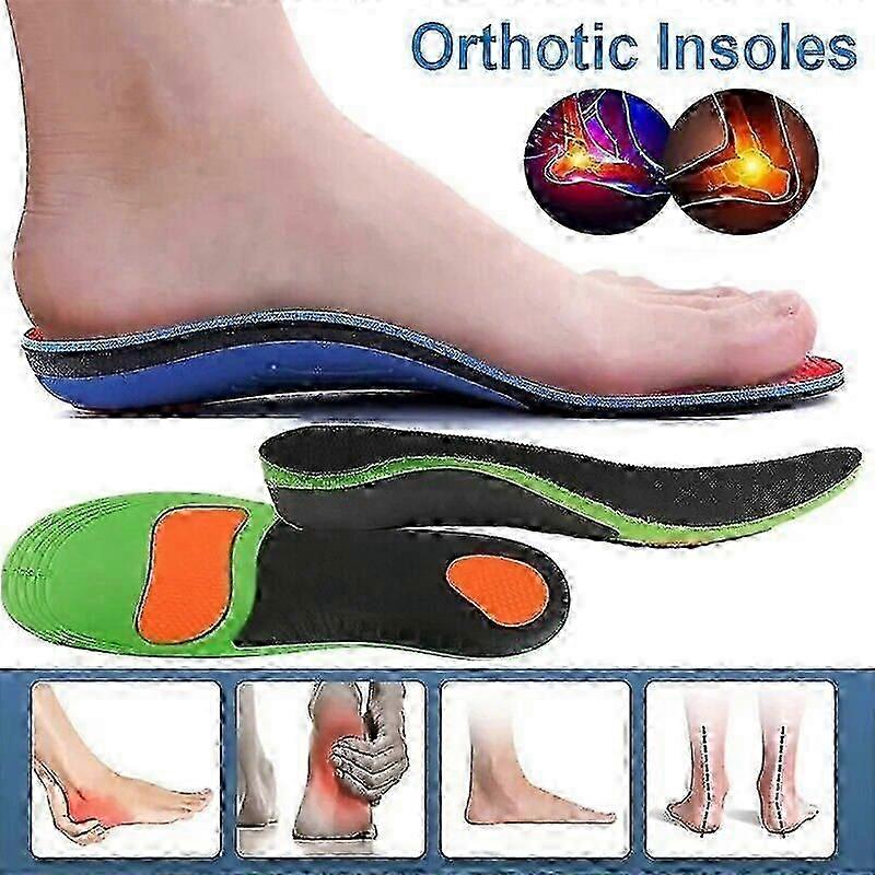 Orthopedic Insoles Arch Support Shoe Insert Heel Pain Relif Plantar Fasciitis