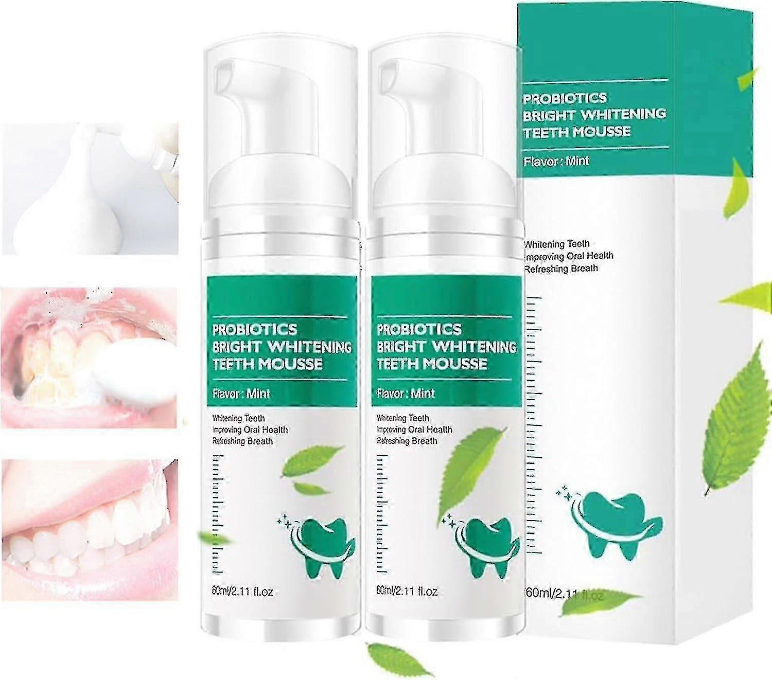 1-3個レナロプロバイオティクスブライトホワイトニングトゥースムース、レナロオーラルリペアムース