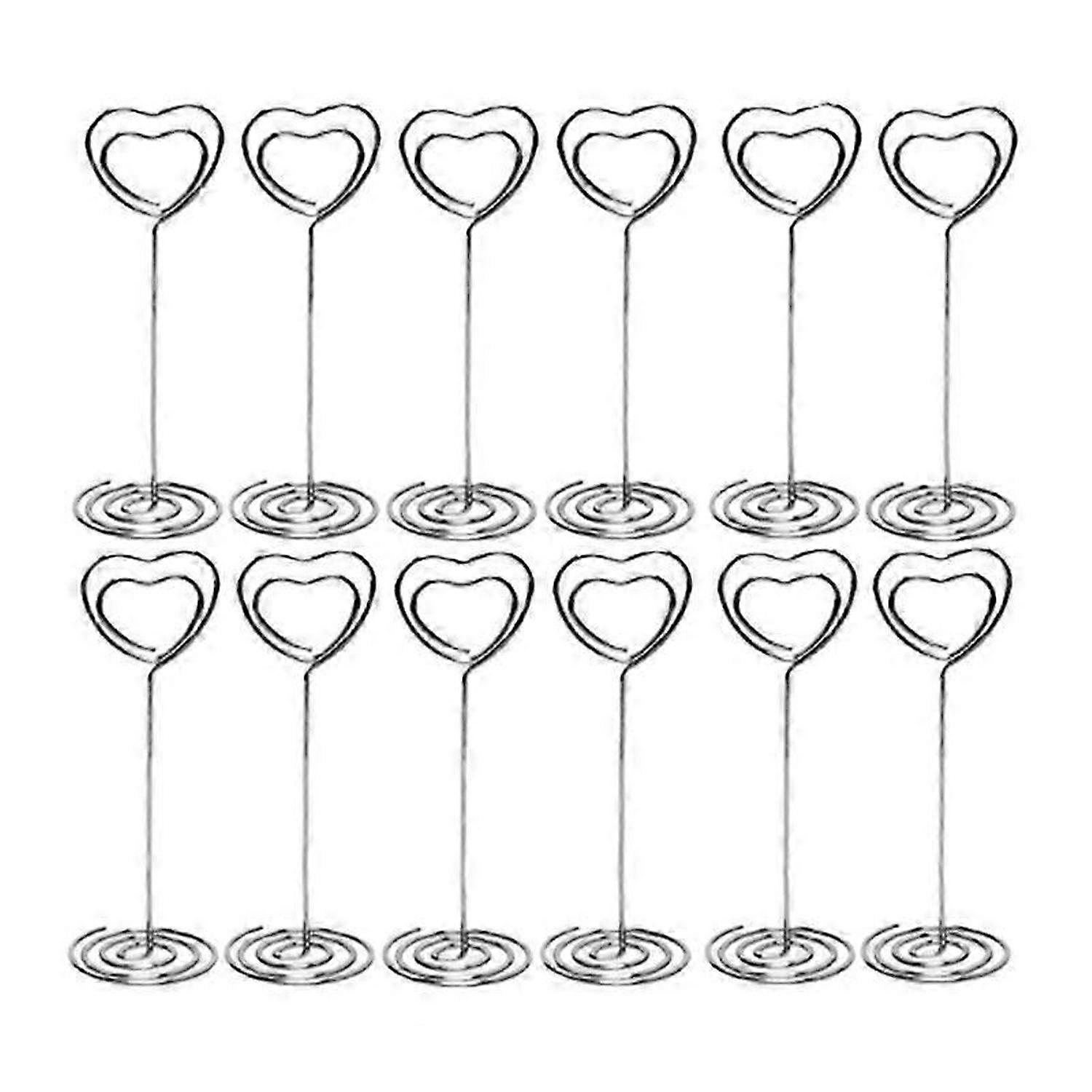 3.5 Inch Table Number Holder Set of 10 Place Card Holders( Set of 10)