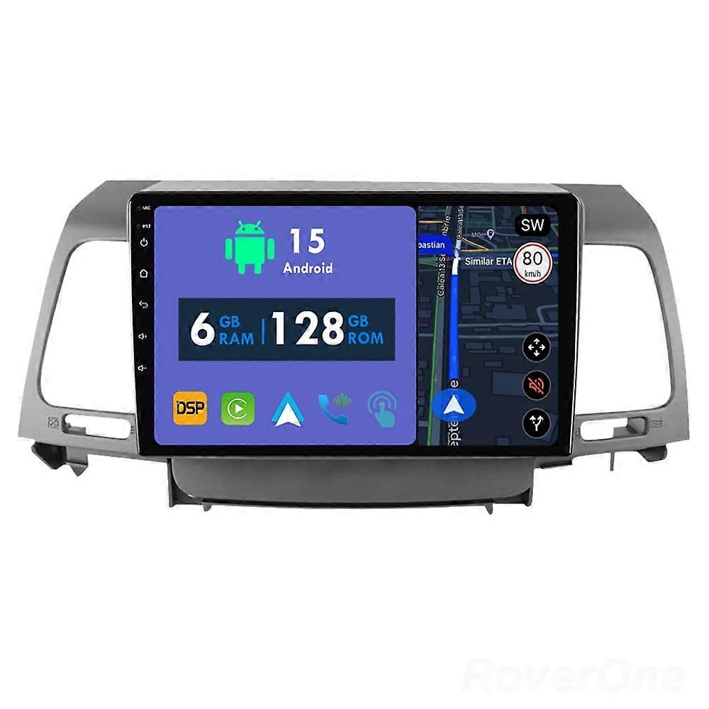 Car Radio 6G+128G CarPlay GPS Navigation Head Unit for Kia Opirus GH 2006 - 2011 Android Auto Bluetooth Stereo Touch Screen
