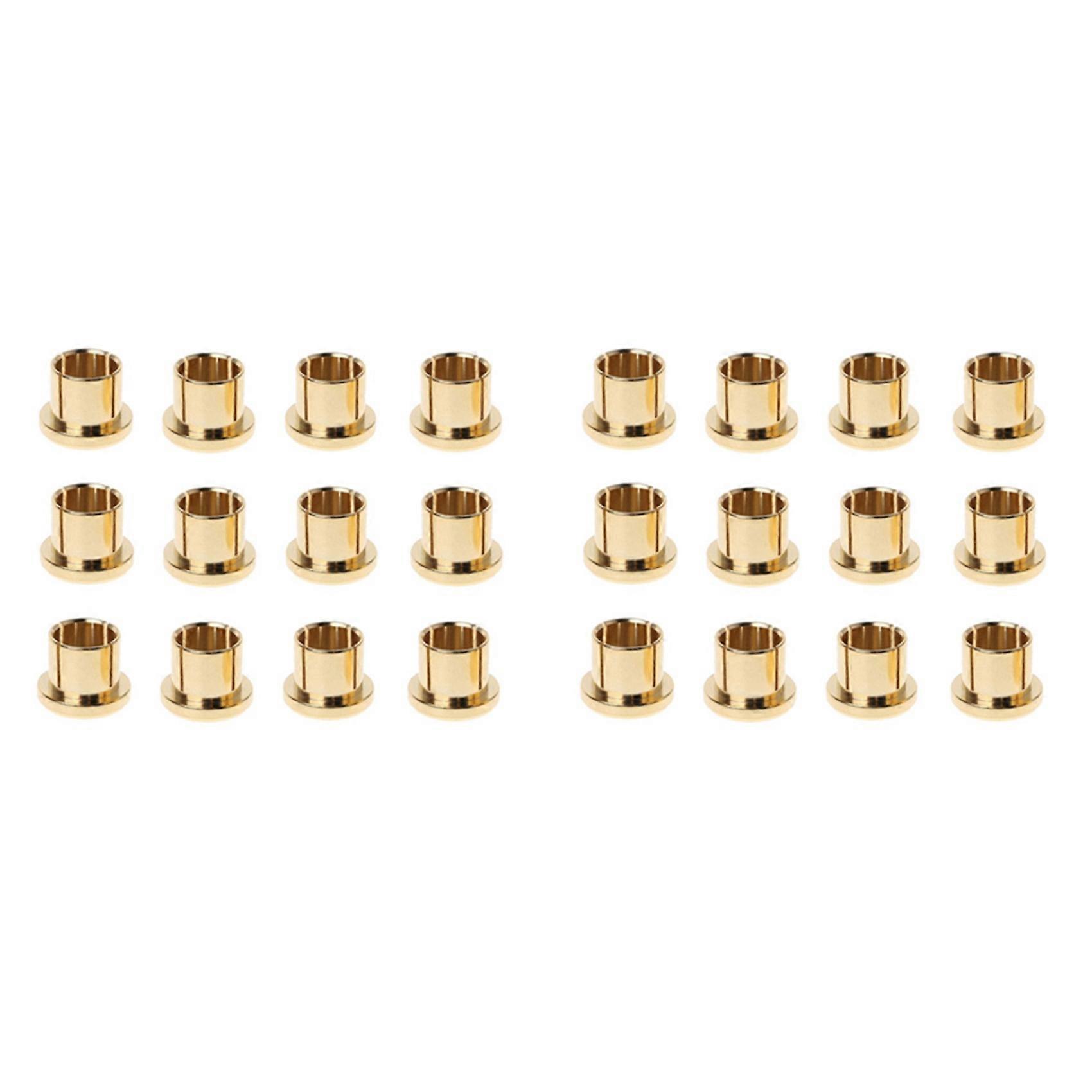 12Pcs Gold Plated Protection Cap Short Circuit Socket Gold