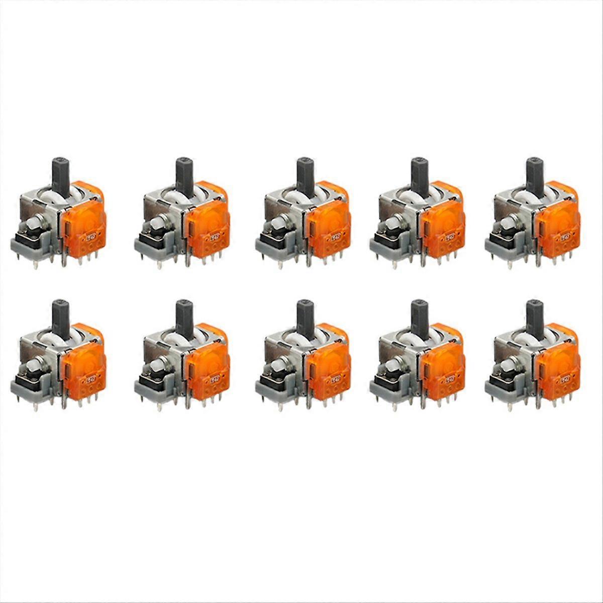 5Pair Anti-Drift TMR Electromagnetic Joystick Gamepad Controller Repair Replacement Joystick Controller for 