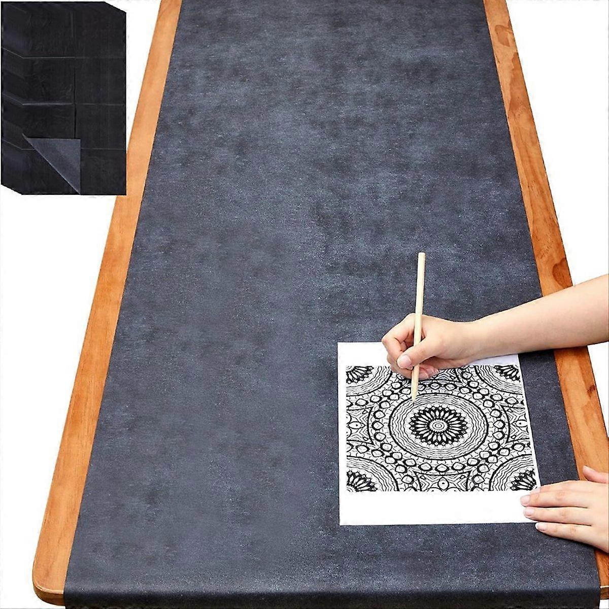 2 Sheets 20.3 x 275.6 Inch Large Graphite Carbon Transfer Paper