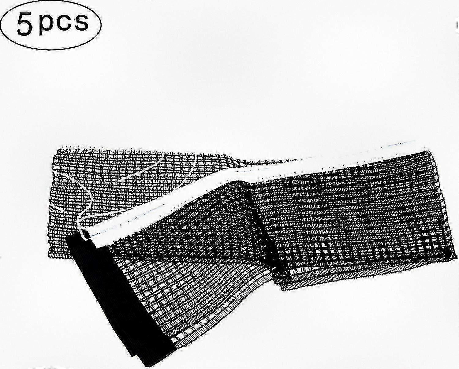 5 Pieces Professional Ping Pong Net Set, Replacement Nylon Tennis Net for Table Tennis Game, No Stand Included, 180 x 14cm