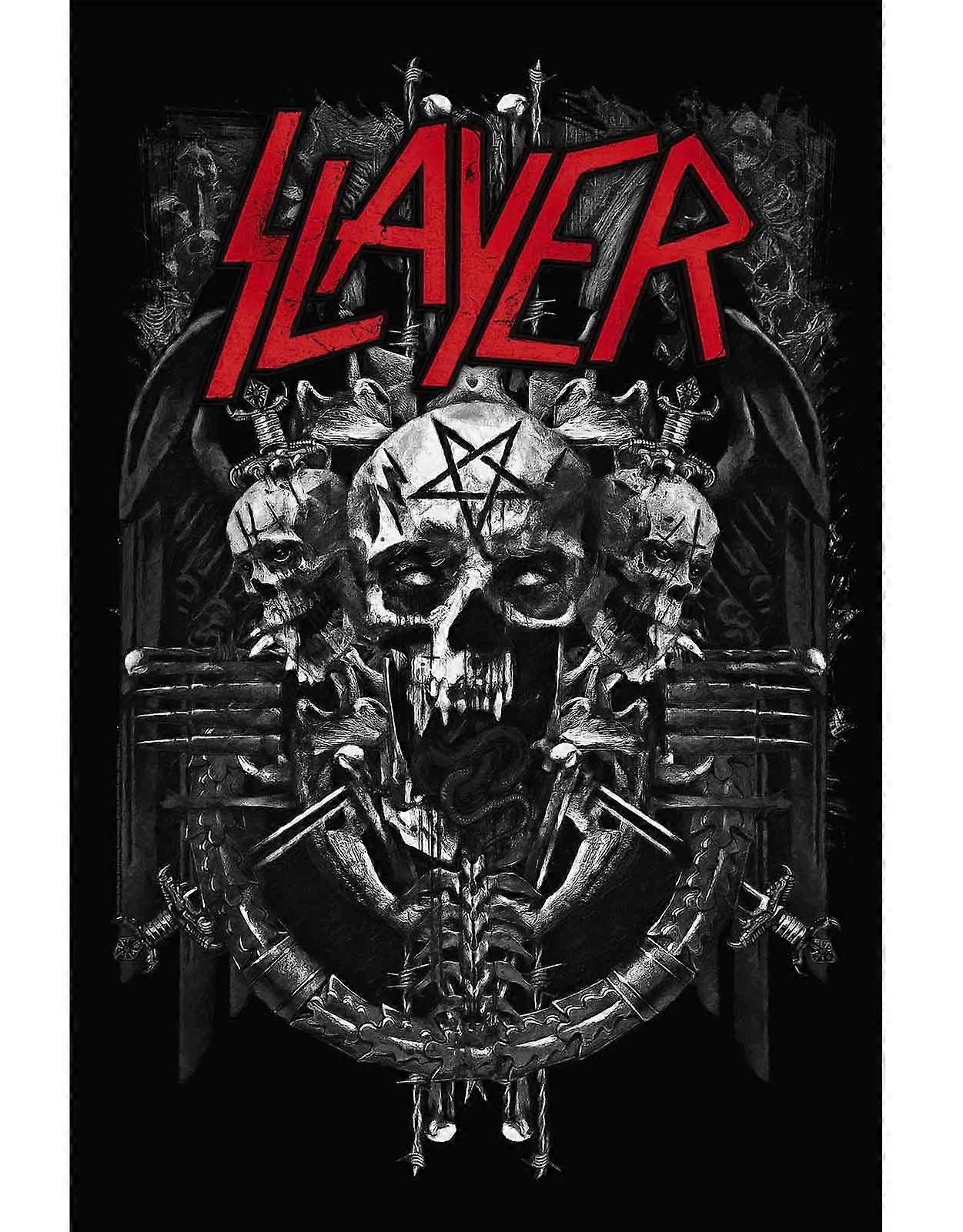 Slayer Demonic Textile Poster