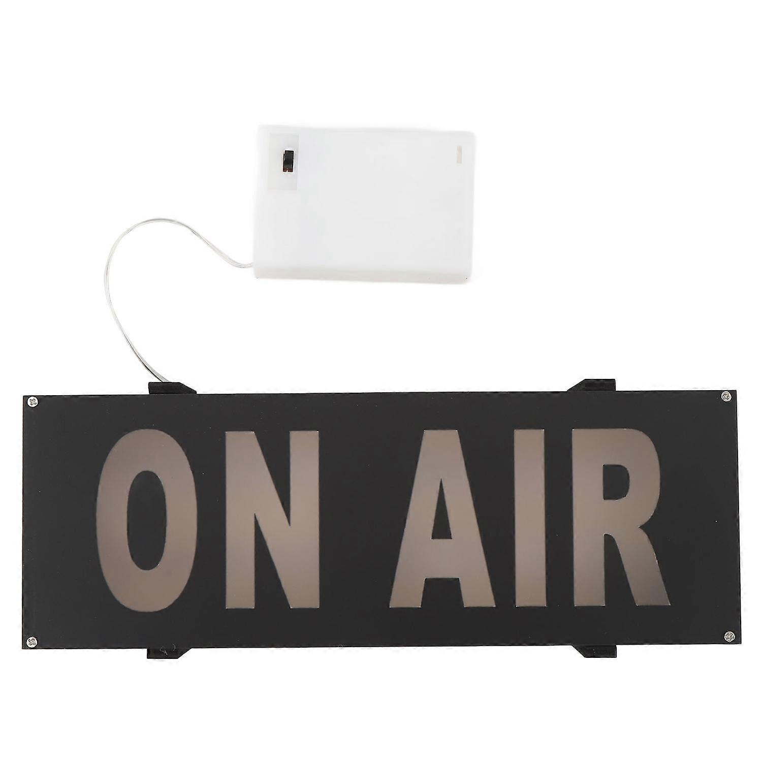On Air Sign Light LED Key Control Creative ON AIR Light Recording Sign for Studio Desk