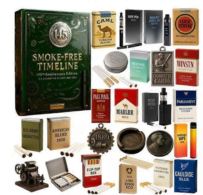 2025 Smoke Spirit 145th Anniversary Edition Advent Calendar Blind Box Χριστουγεννιάτικο Δέντρο Διακόσμηση Ακρυλικό Μενταγιόν