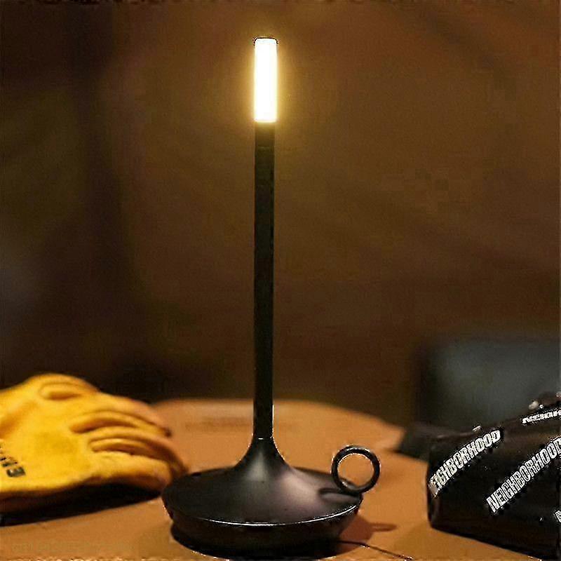 LED Candlelight Dinner Atmosphere Lamp Rechargeable Bedside Lamp