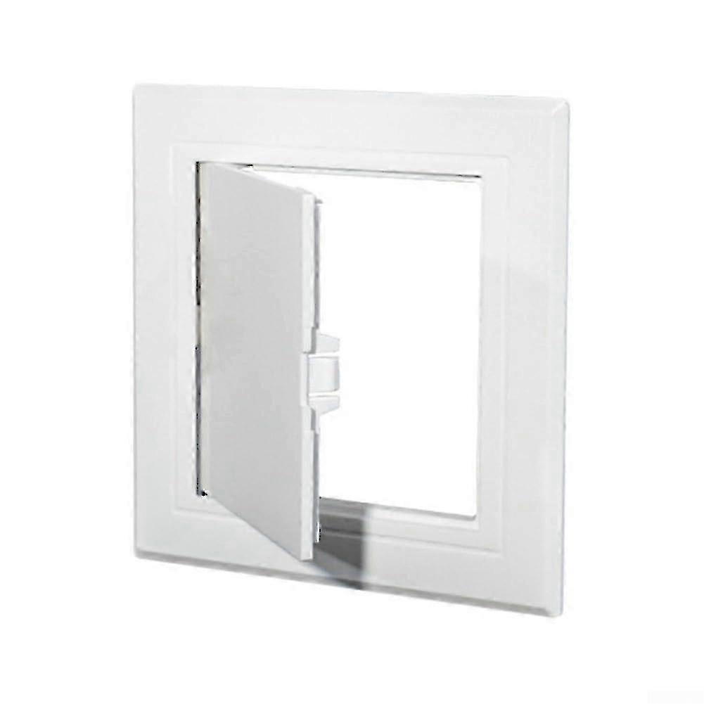 Ceiling Access Panel White ABS 150x150mm Flat Design Cover