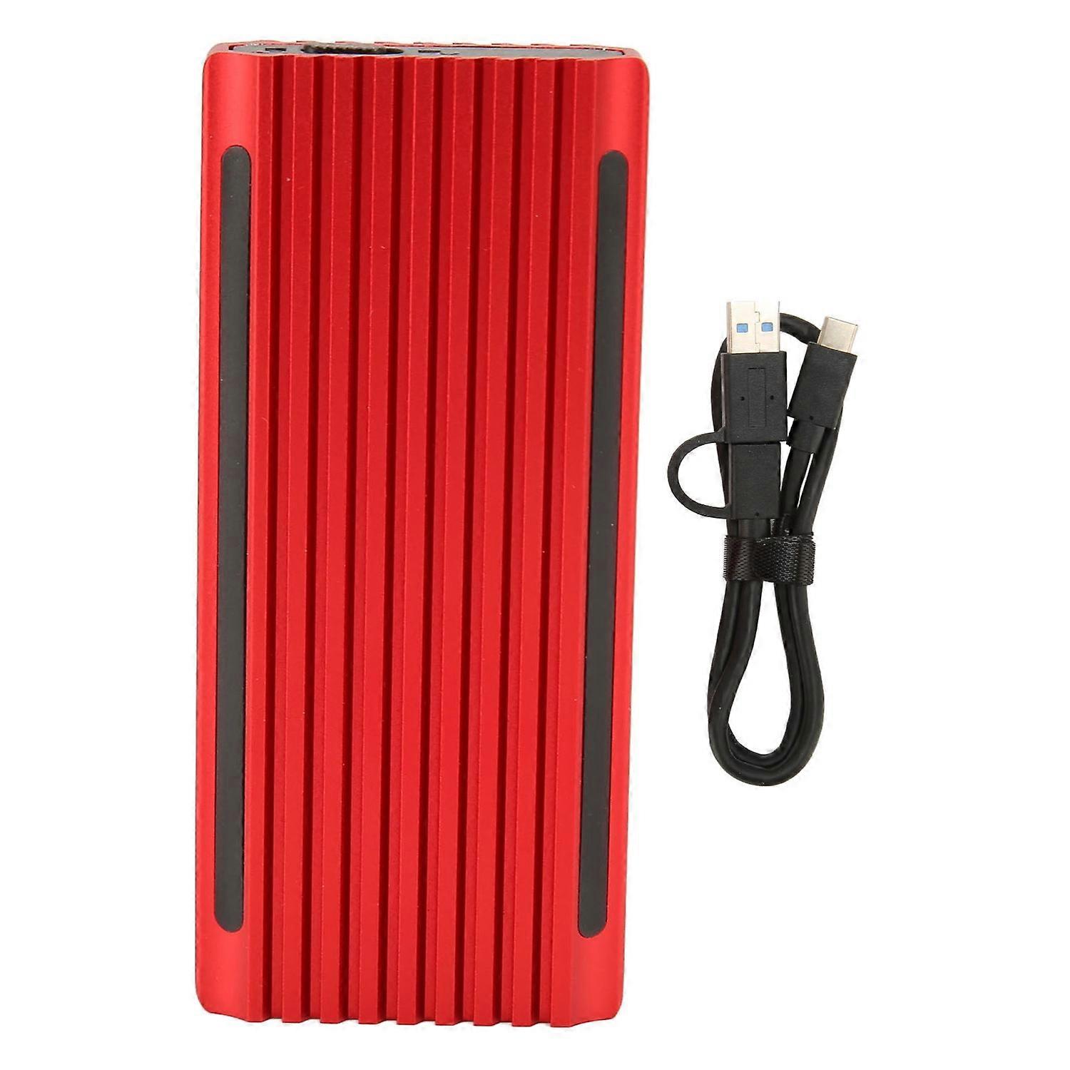 USB3.1 to M.2 NVME SSD Enclosure Multifunctional 6Gbps 10Gbps M.2 NVMe SSD Enclosure Adapter  (Not I