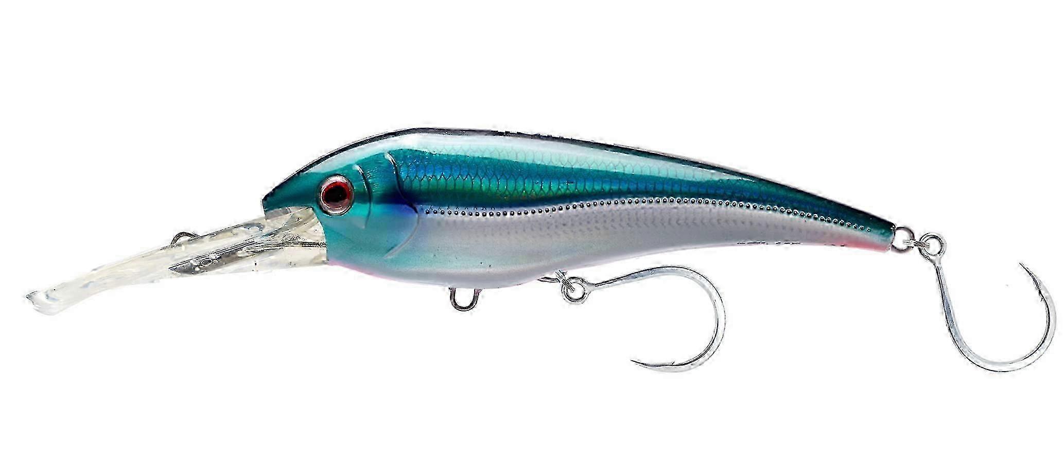 DTX Minnow 125 with Patented Autotune System - Distressed Baitfish Swimming Action, Diablo BKK SZRH