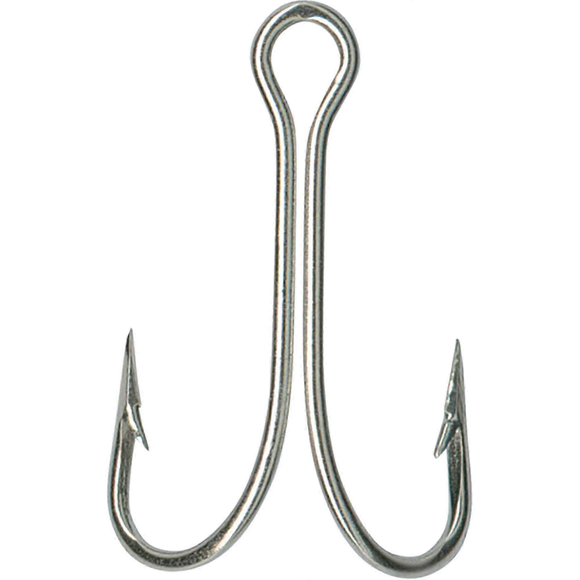 Double Hook Nickel Size 4/0 Suitable for Various Fishing Applications