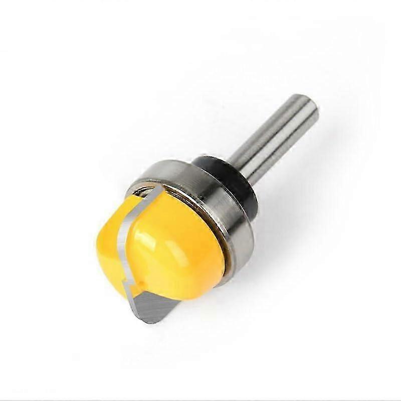 3-Piece Router Bit Set For Bowls And Trays, Carbide Round-Nose Router Bit, 6 Mm (1/4 In) Diameter, 8 Mm Shank, Model NO2