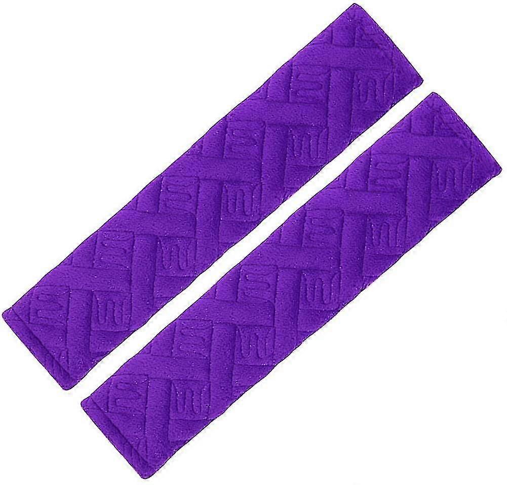 2 Pack Universal Car Seatbelt Pads, Multiple Color Seatbelt Shoulder Pads, Velvet Surface