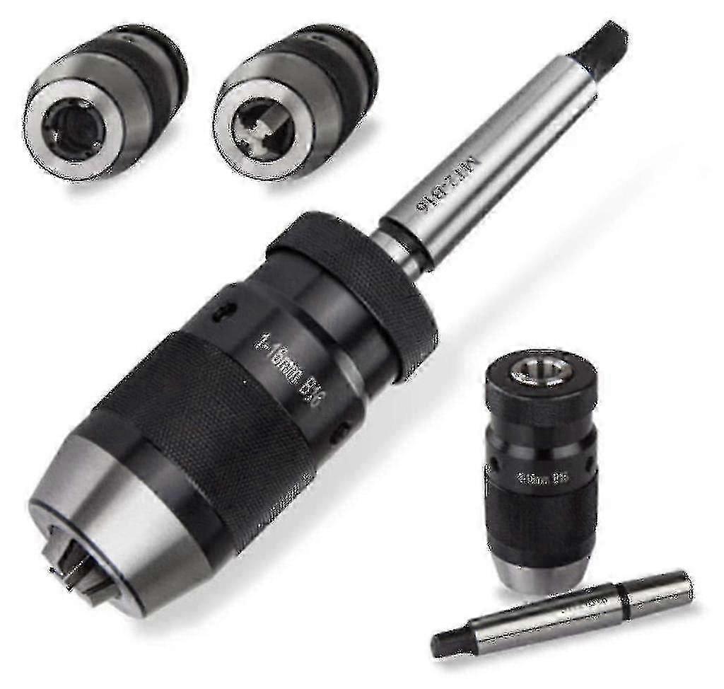 MT2 Taper Boring Chuck with Quick-Tension for 1-16mm Bits