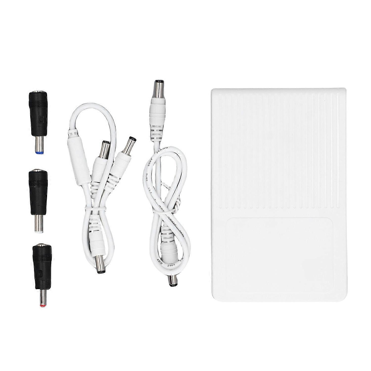 Mini UPS Battery Backup Wifi Uninterruptible Power Supply 18000mAh DC 12V9V5V with 3 Adapter for Cam