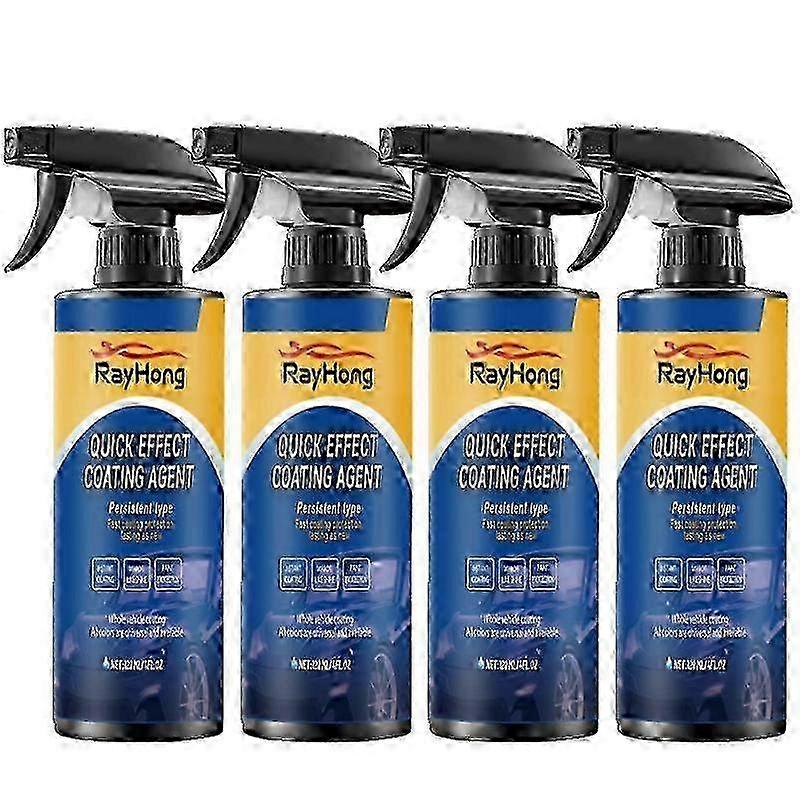 New Car Coating Spray, 3-in-1 Multi-functional Quick Effect Coating Agent  1-4pcs