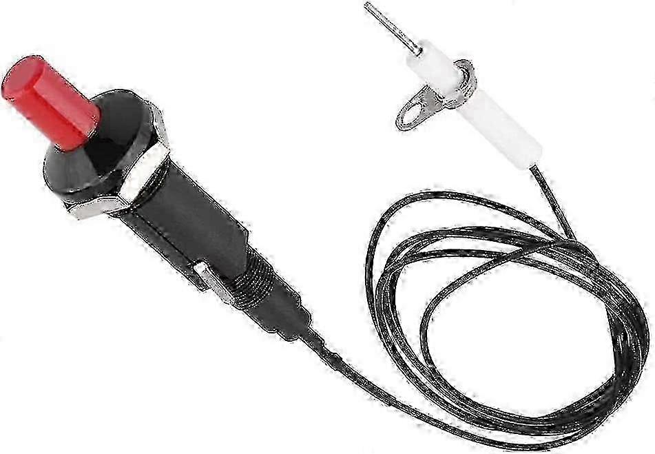Nirvana Piezo Electric Igniter, Piezo Igniter, Push Button Igniter, Professional PP Plastic Piezo Spark Igniter with 1m Cable for Gas Fireplace, Ignit