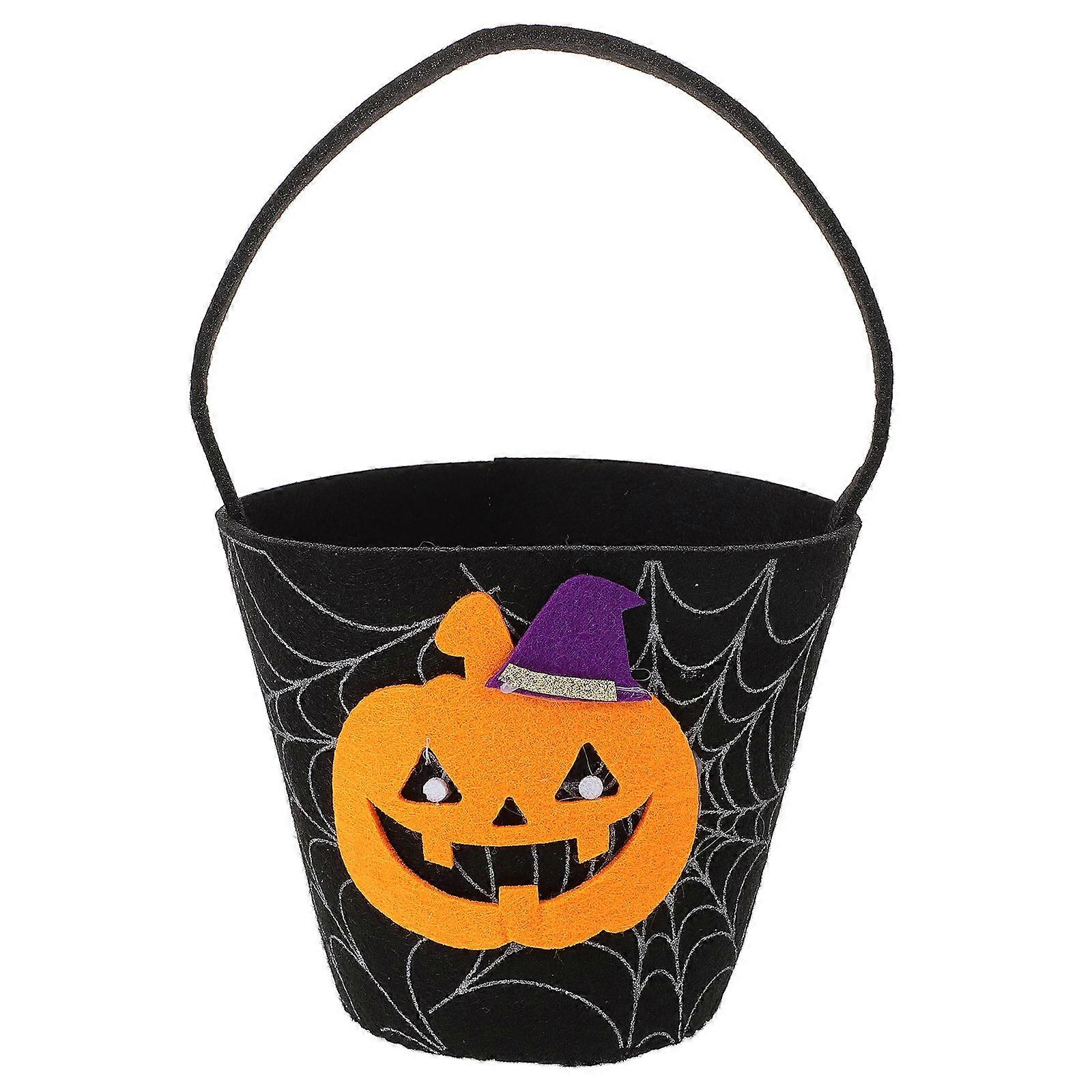 Halloween Candy Bag For Children And Families In Assorted Color With Storage Function 1Set