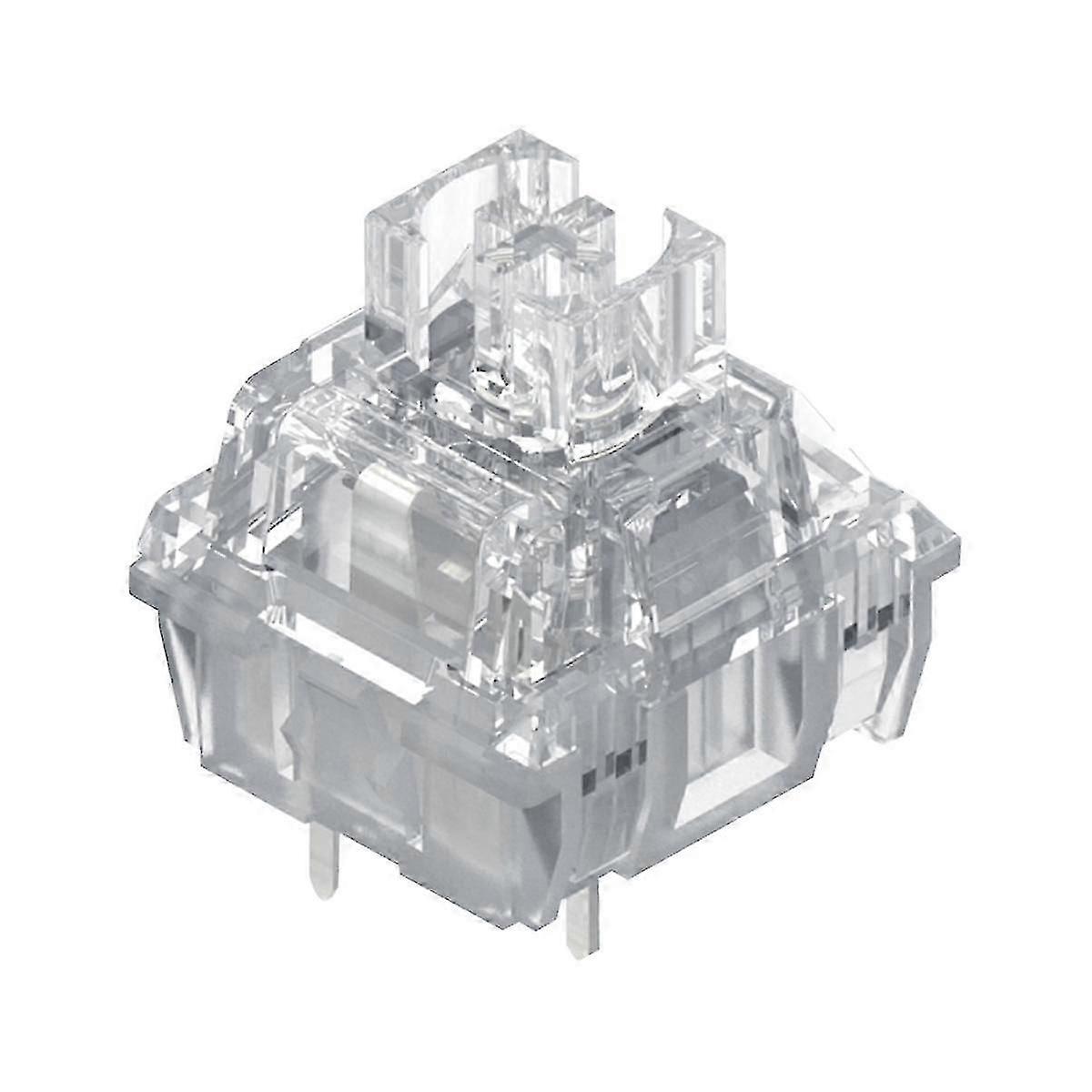 45PCS Ice Static Axis V2 Switch 39gf Silent Linear Axis for Mechanical Keyboard Axis DIY Custom Key