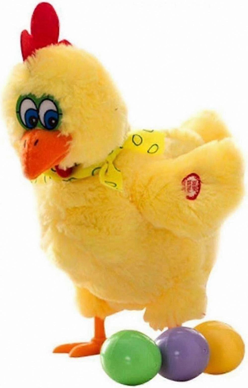 Interactive Plush Chicken with Singing and Egg-Laying Functions for Kids