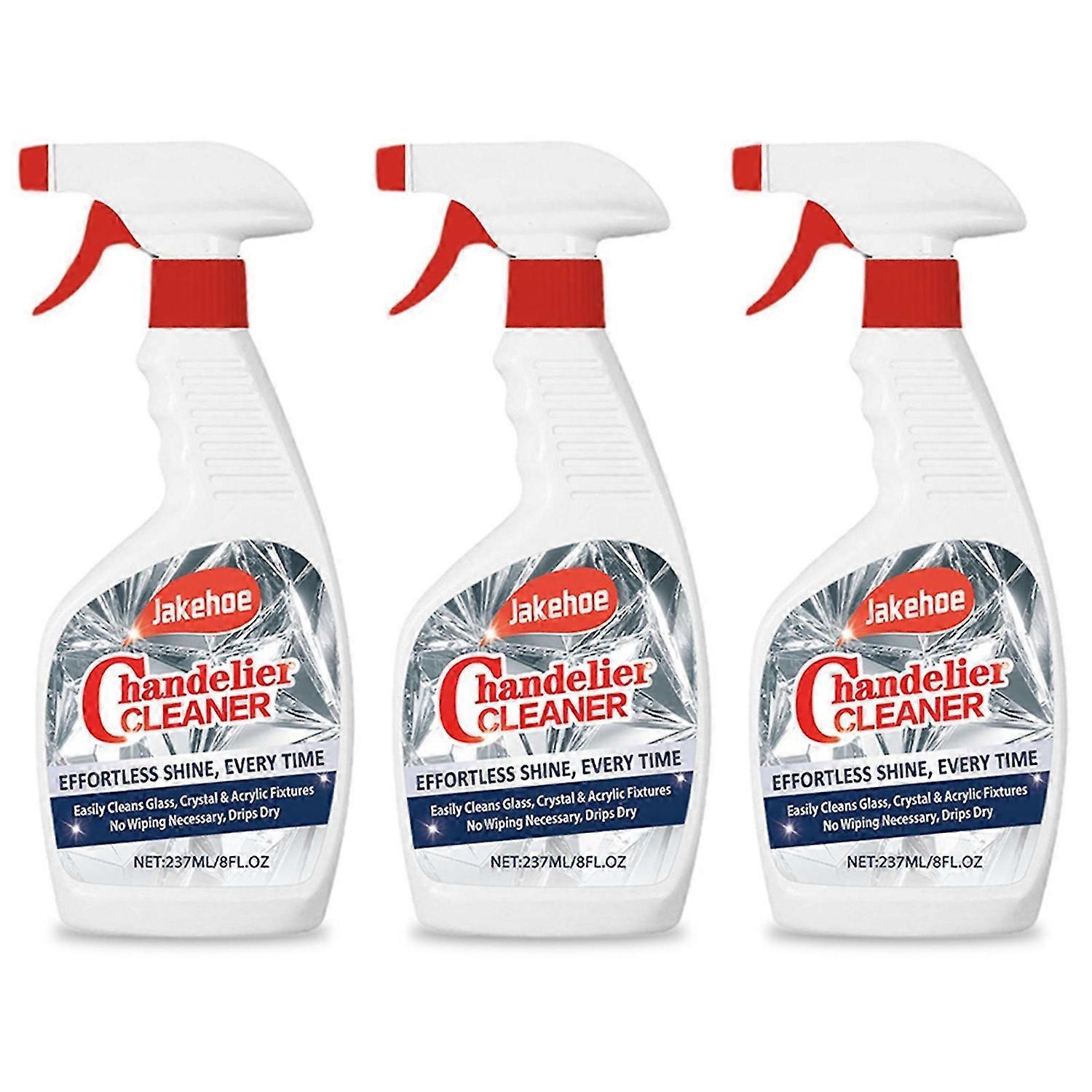 Sparkle Plenty מנקה נברשות טפטוף ספריי יבש ללא ניגוב - מסיר אבק וספריי לניקוי זכוכית ללא פסים