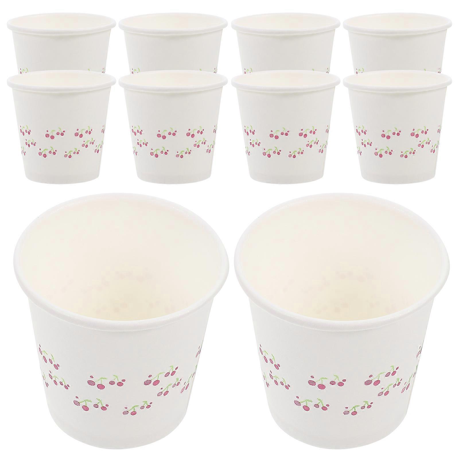 Mini Disposable Paper Cups for Daily Use Drinking Cups with 50ml Size