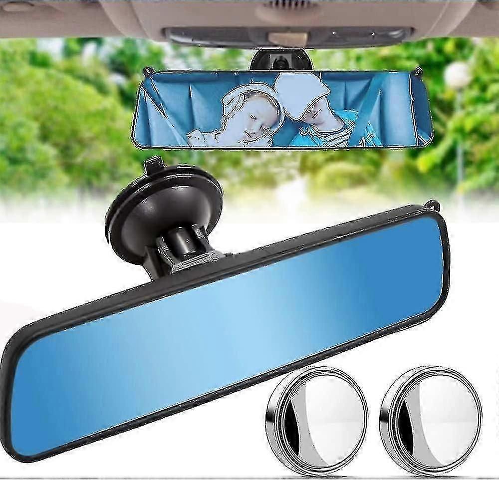 Rear View Mirror For Driving Test, Car Rear View Mirror Interior Mirror Examiner Mirror 360 Adjustable Driving Instructor Mirror Car Suction Cup Mirro