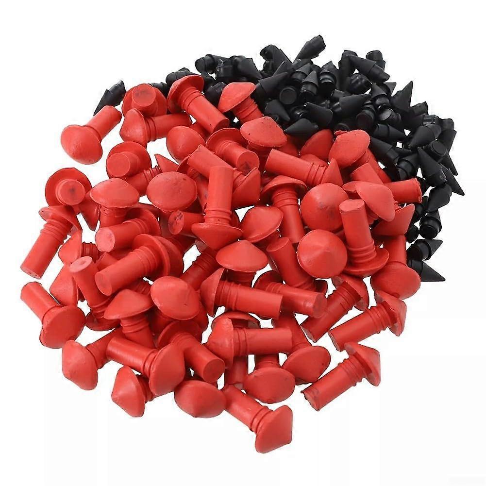 Tire  Kit 180pcs with Mushroom Plugs and Tool Set for Car Motorcycle Scooter Rubber Fix