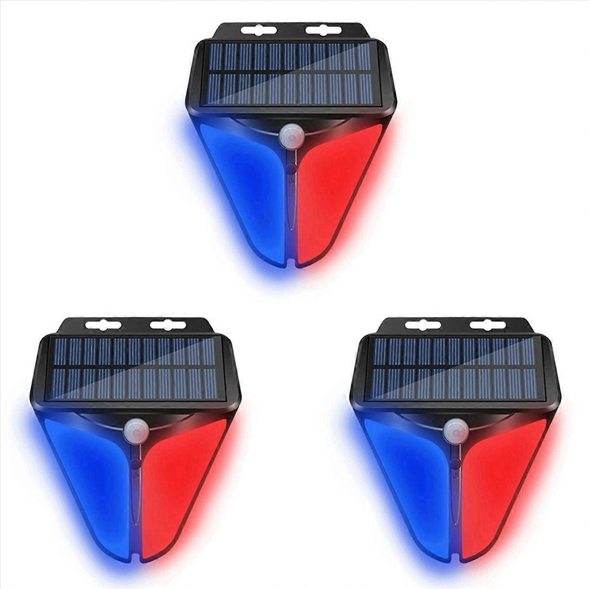 Wireless Solar Powered Alarm Human Sensing Light for Outdoor Warning