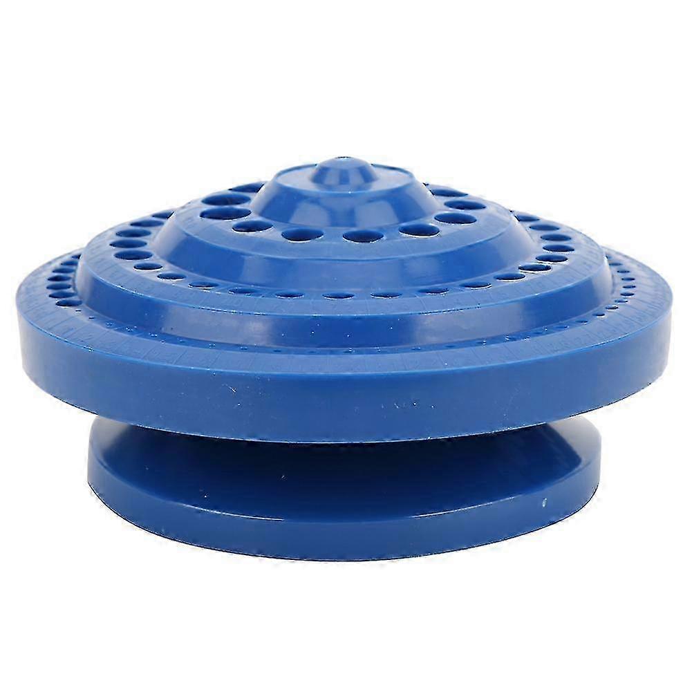 Multi Functional Drill Box Tool Storage Case Round Shape Drill Bits Multi Holes DIY Plastic Box 25-26