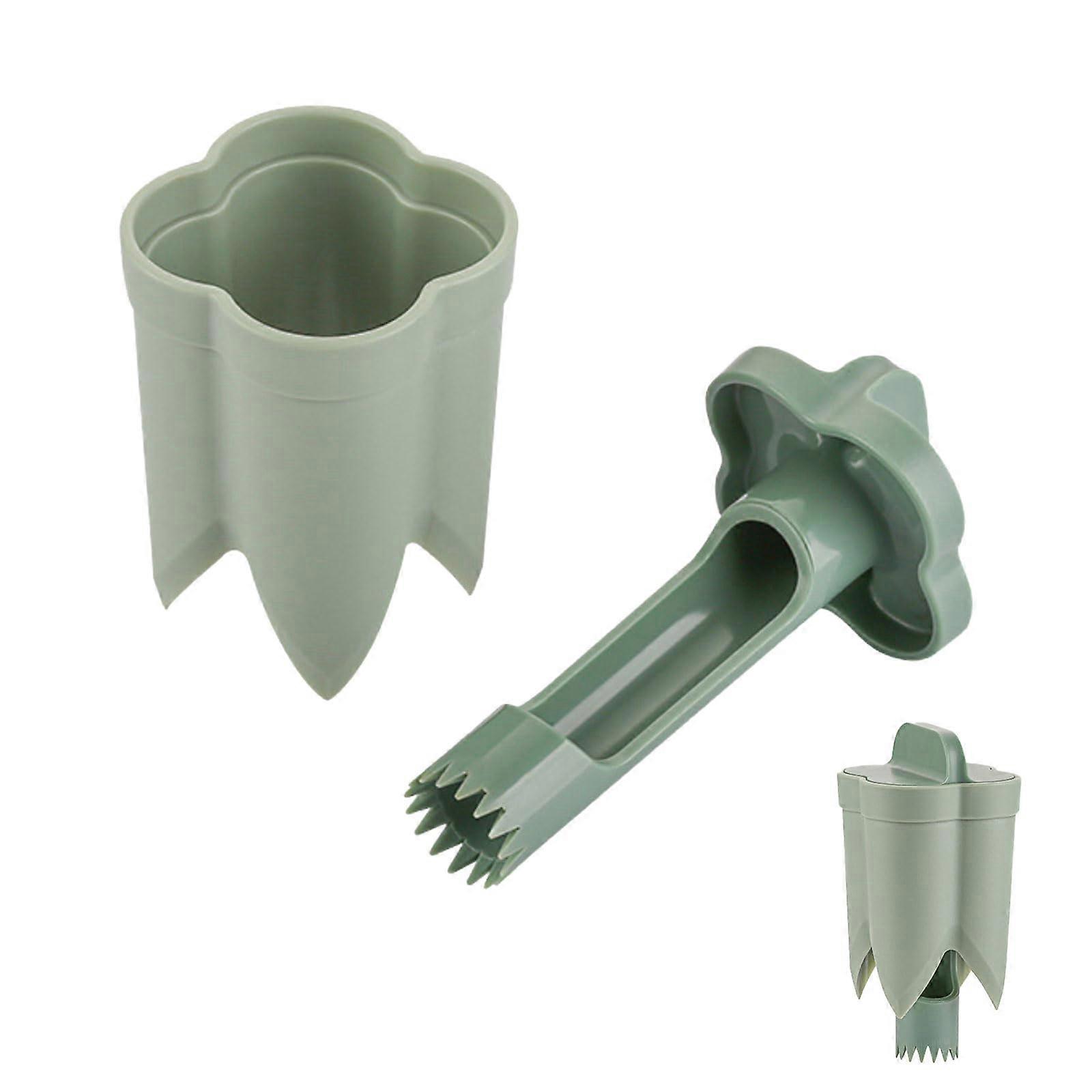 2 in 1 Bell Pepper Corer and Seed Remover Tool with Dual Sizes, Compact Kitchen Accessory