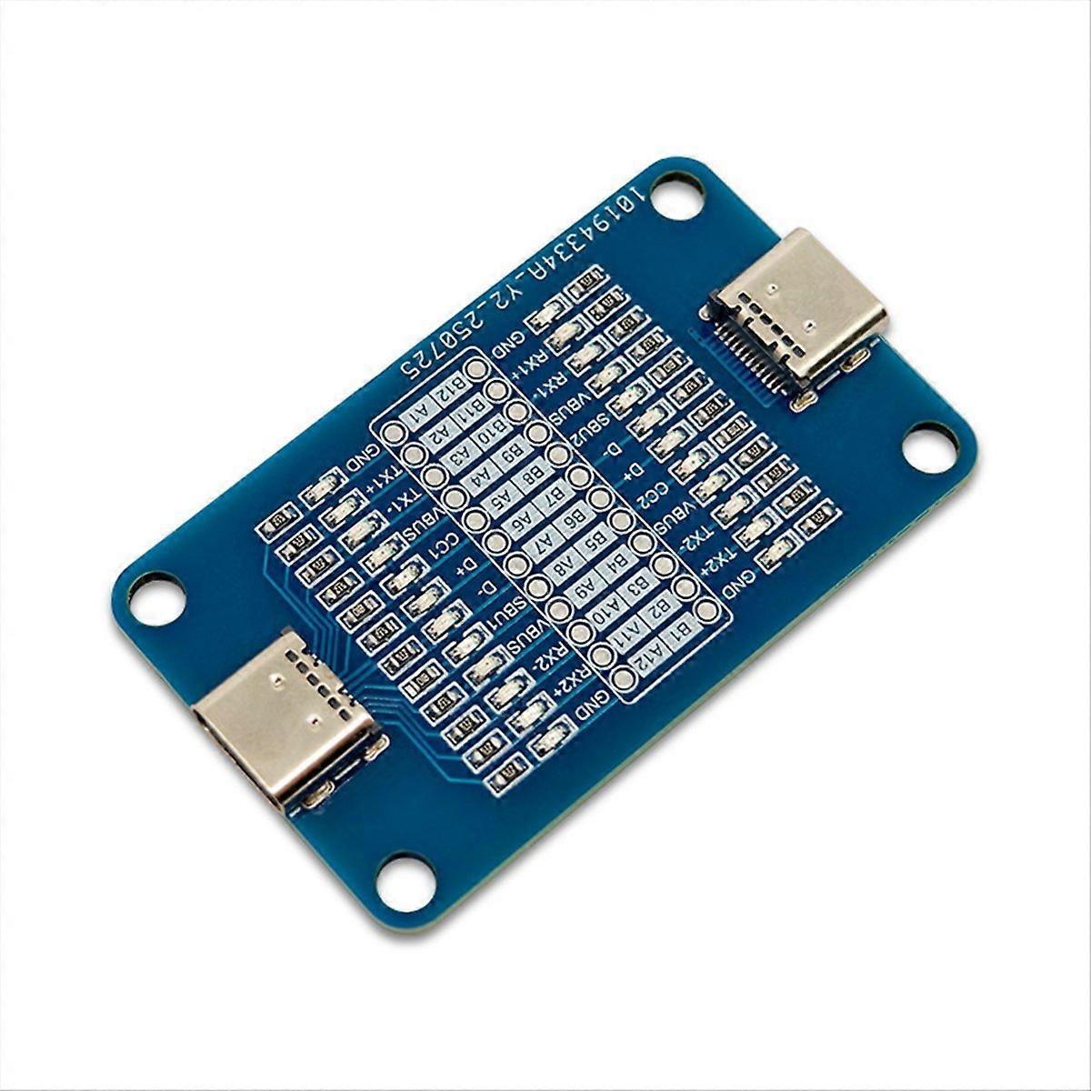 Dual TYPE-C Cable Testing Module USB-C to USB-C Cable Detection Module with Battery