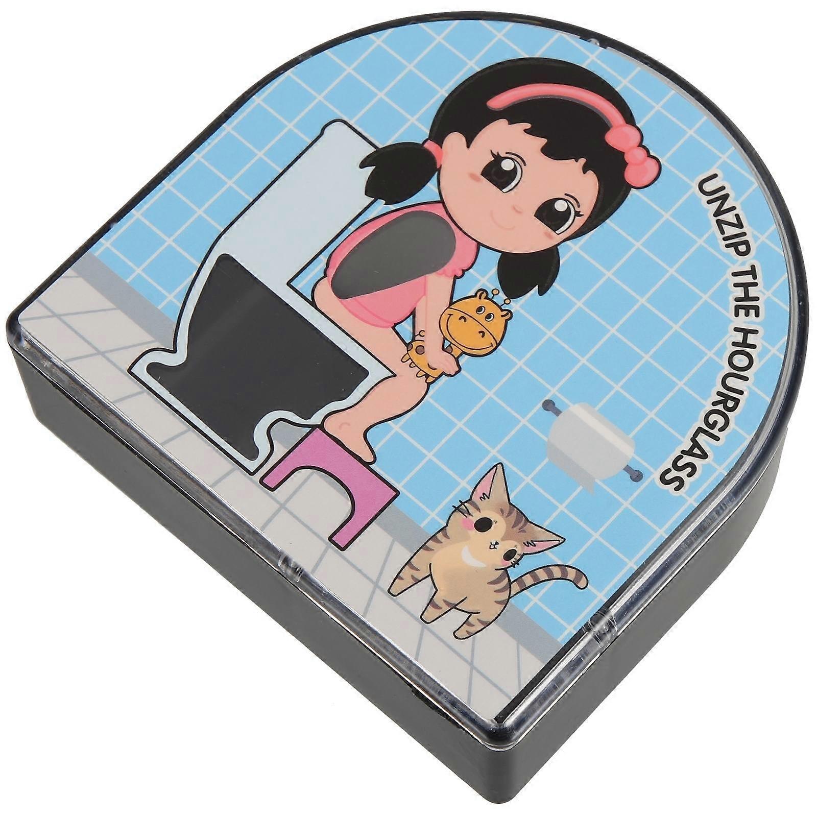 Sand Timer Bathroom Decoration Toilet Timing Abs Pc Multi Material Timer 1Pack