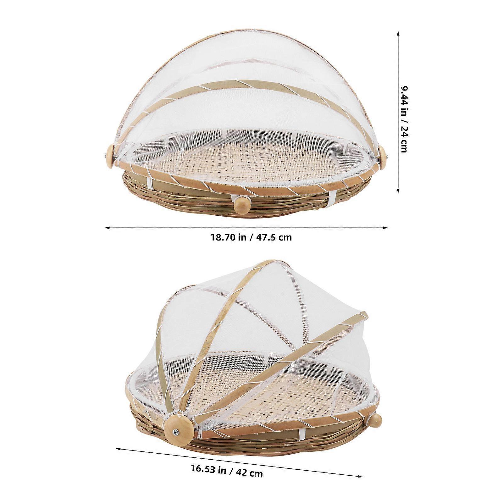 3個竹織収納バスケットホームちりとりバスケット食品収納ホルダーカーキ色