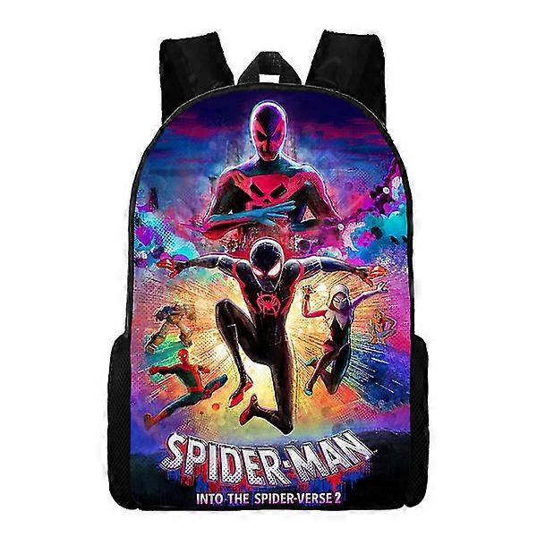 Kids Spiderman Backpack Superhero Bag School Book Bags Rucksack Travel Bags Birthday Gifts 6
