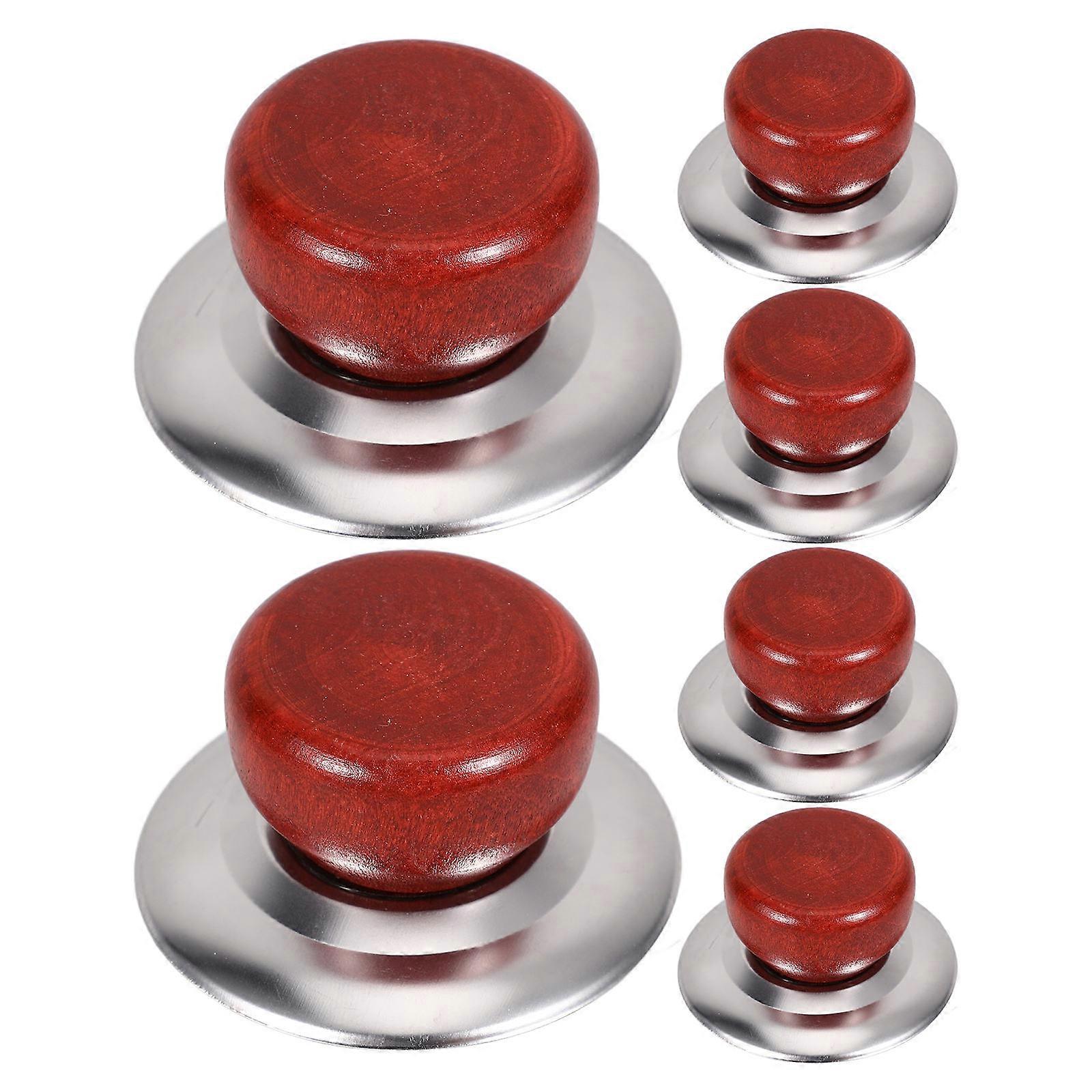 Cookware Lid Knob Pot Lid Knob for Kitchen Use 6Pcs Replacement Handles