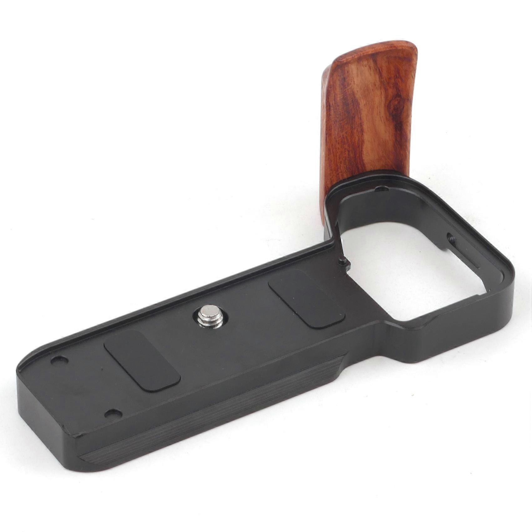 L Hand Grip for Camera Base Plate Quick Release Support Quick Installation System Tripod Mount for A7C2/A7CR Black