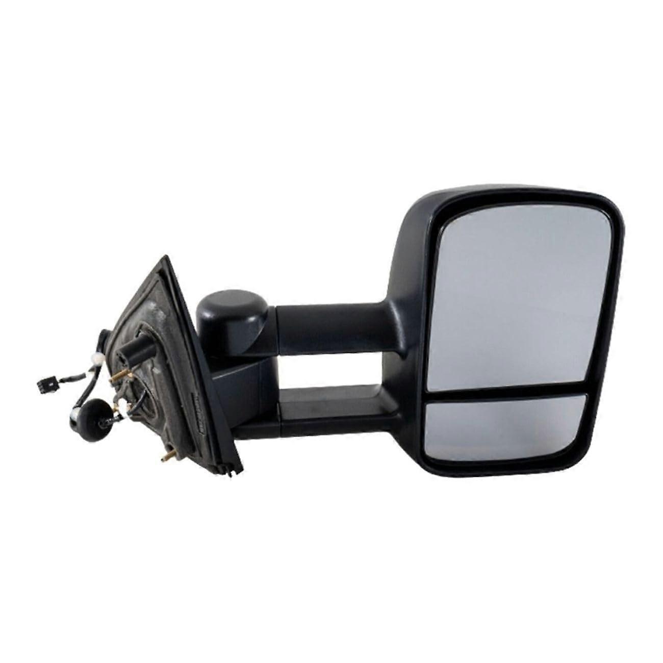 Side Mirror Right Heated Manual Fold Textured Black Blind Spot for Chevy Silverado 20142018